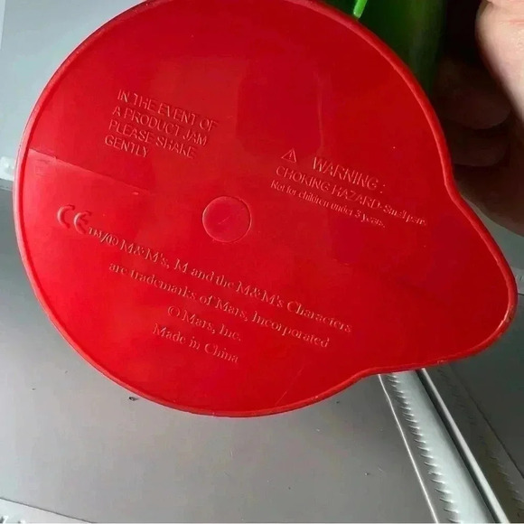 1991 Vintage M&M's Candy Dispenser Gumball Machine Style 9" - Picture 6 of 8